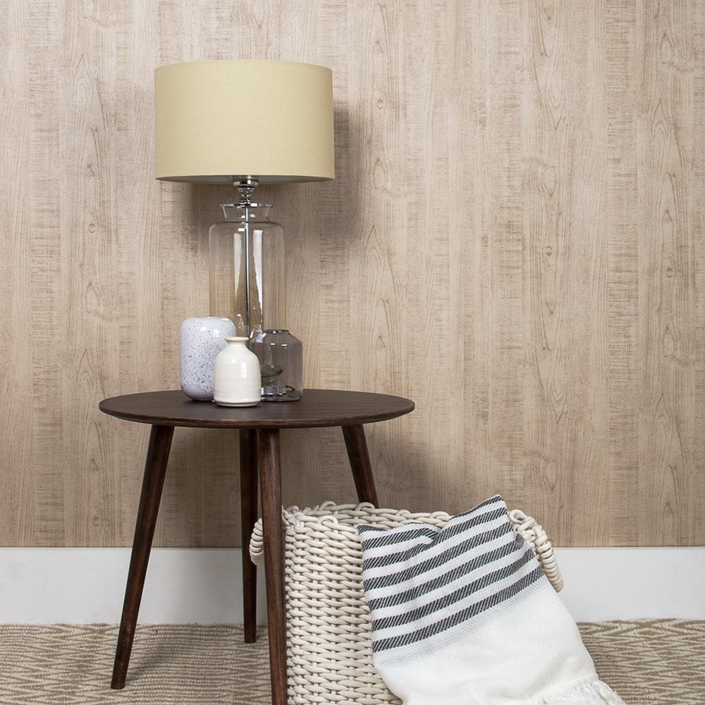 Wood Grain Wallpaper 105860 by Graham & Brown in Natural